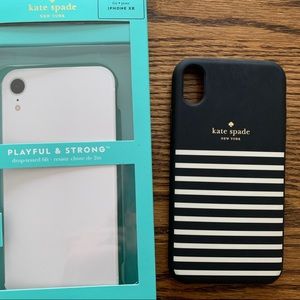 Black and White Kade Spade IPhone XR Case